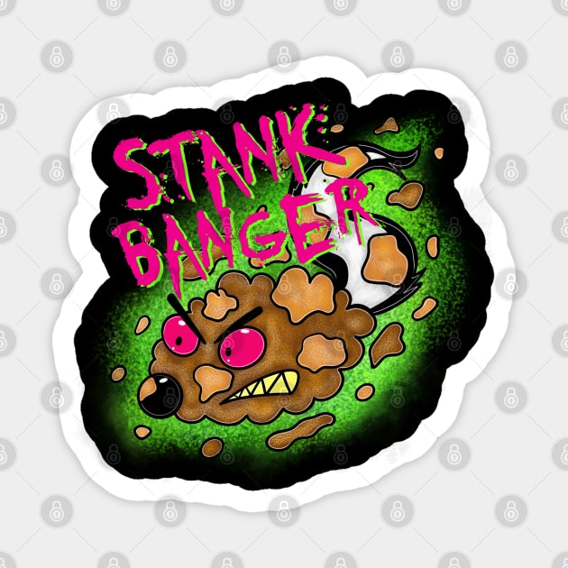 Stank Banger Sticker by Squatchyink